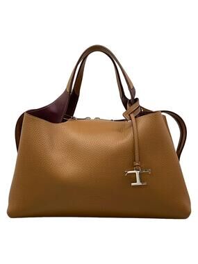 Tod's Leather Bowlet Bag Medium Brown #320996T16B